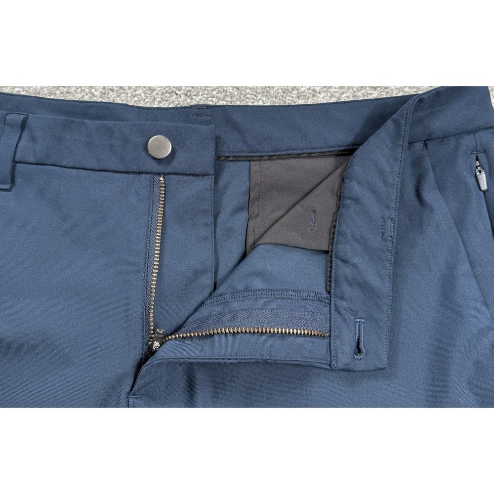 Lululemon Commission Golf Shorts Mens 36 Navy Stretch Performance 9" - Picture 9 of 10